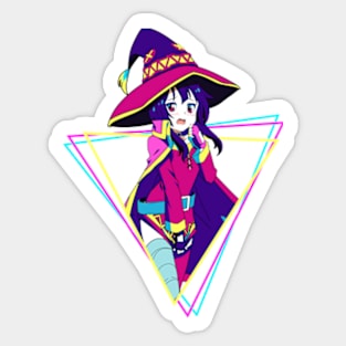 Konosuba Megumin | Retro Sticker